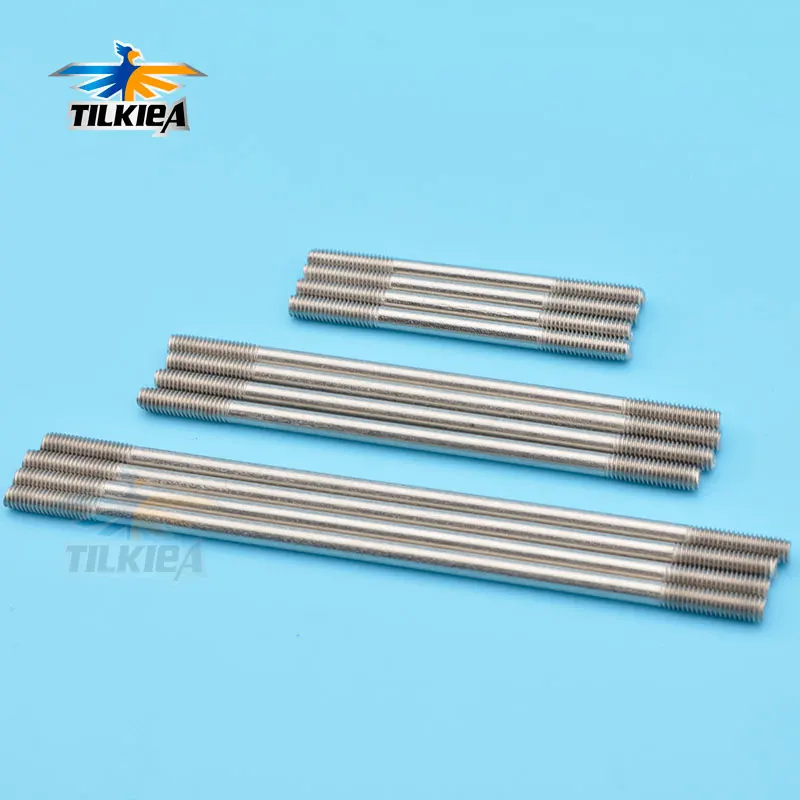 10pcs Stainless Steel Push Rods M3 L25/30/35/40/45/50/55/60/65/75/85/95/100/110/120/130/140mm Connecting Rods Thread Length 10mm
10pcs Stainless Steel Push Rods M3 L25/30/35/40/45/50/55/60/65/75/85/95/100/110/120/130/140mm Connecting Rods Thread Length 10mm