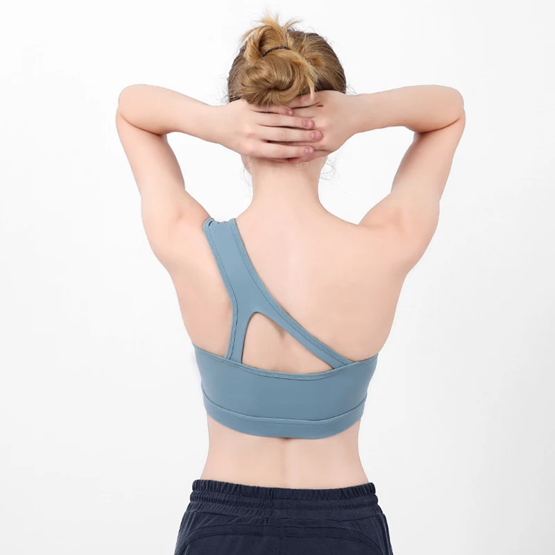 Selena Fanny Gym Yoga Bras Top Fitness Women Sports Clothing One Shoulder Push Up Anti sagging Active Wear Sports Bra Padded XL
Selena Fanny Gym Yoga Bras Top Fitness Women Sports Clothing One Shoulder Push Up Anti sagging Active Wear Sports Bra Padded XL