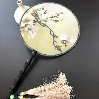 DIY 100% Mulberry Silk Unfinished Suzhou Embroidery Needlework Kits Round fan double-sided embroidery Flowers Series Fan 1
DIY 100% Mulberry Silk Unfinished Suzhou Embroidery Needlework Kits Round fan double-sided embroidery Flowers Series Fan 1