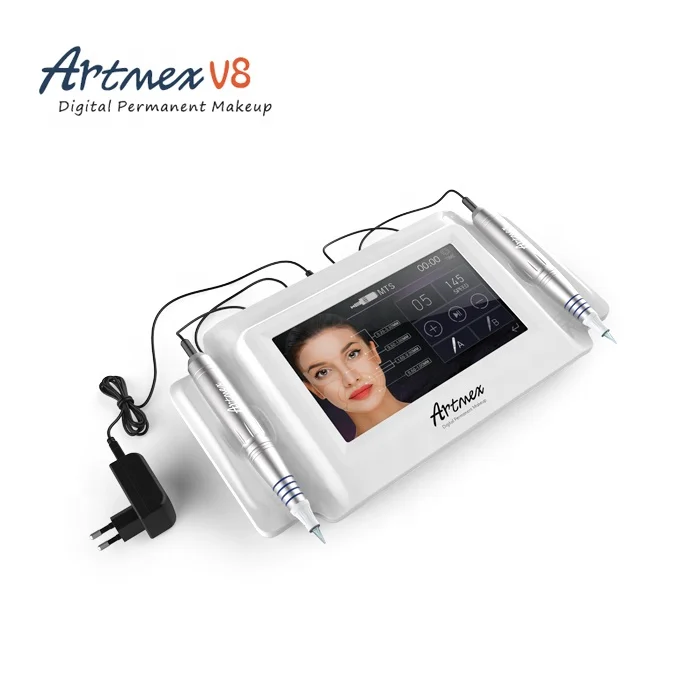 2019Artmex V8 Permanent Makeup Tattoo Machine Digital Electric Eye Brow Lip Rotary Pen MTS PMU System Makeup Machine 100-240V AC
2019Artmex V8 Permanent Makeup Tattoo Machine Digital Electric Eye Brow Lip Rotary Pen MTS PMU System Makeup Machine 100-240V AC