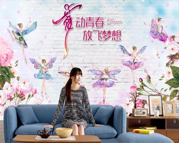 beibehang wallpaper 3d on the wall Wall sticker wallpaper hand drawn cartoon ballet dance room photo wallpaper papel de parede
beibehang wallpaper 3d on the wall Wall sticker wallpaper hand drawn cartoon ballet dance room photo wallpaper papel de parede