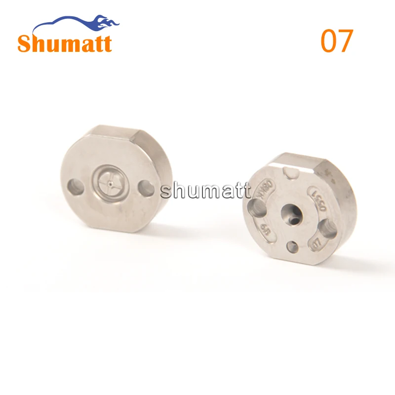 SHUMAT 07# Valve Plate for CR Fuel Injector 23670-30300 23670-30080 23670-30050 095000-6510 095000-6511
SHUMAT 07# Valve Plate for CR Fuel Injector 23670-30300 23670-30080 23670-30050 095000-6510 095000-6511