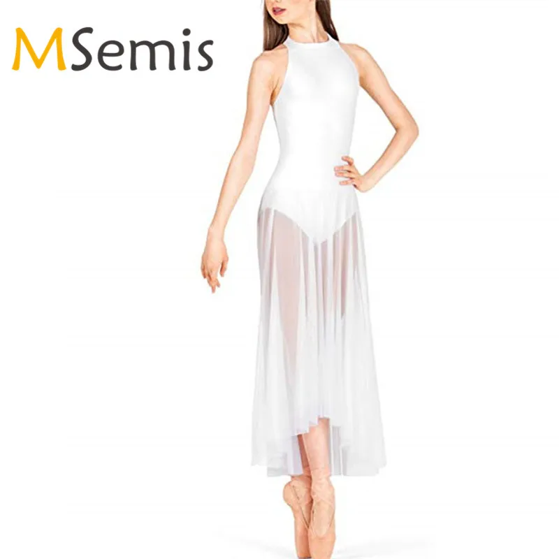 Women Adult Ballet Dress Contemporary Lyrical Dress Ballet Leotards for Women Mock Neck Modern Leotard Ballet with Mesh Skirt
Women Adult Ballet Dress Contemporary Lyrical Dress Ballet Leotards for Women Mock Neck Modern Leotard Ballet with Mesh Skirt