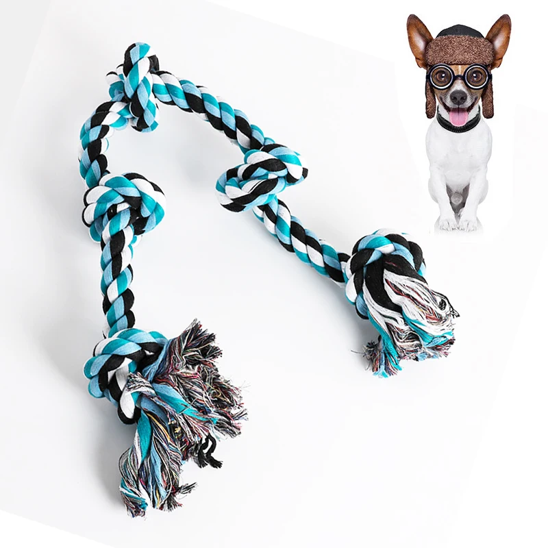 1pcs Big Dog Bite-Resistant Molar Cotton Rope Toy Pet Dog Cotton Chew Knot Toy Durable Woven Bone Rope Pet Supplies
1pcs Big Dog Bite-Resistant Molar Cotton Rope Toy Pet Dog Cotton Chew Knot Toy Durable Woven Bone Rope Pet Supplies