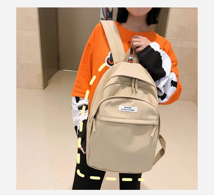 Classic waterproof nylon women Green backpack Large capacity multiple zip pocket Backpacks Travel bag Teenage Girls Schoolbag
Classic waterproof nylon women Green backpack Large capacity multiple zip pocket Backpacks Travel bag Teenage Girls Schoolbag