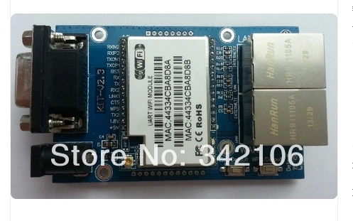 Free Shipping!1pcs Industrial Serial to wifi / Ethernet to wifi module wireless router HLK-RM04 Development Kit
Free Shipping!1pcs Industrial Serial to wifi / Ethernet to wifi module wireless router HLK-RM04 Development Kit