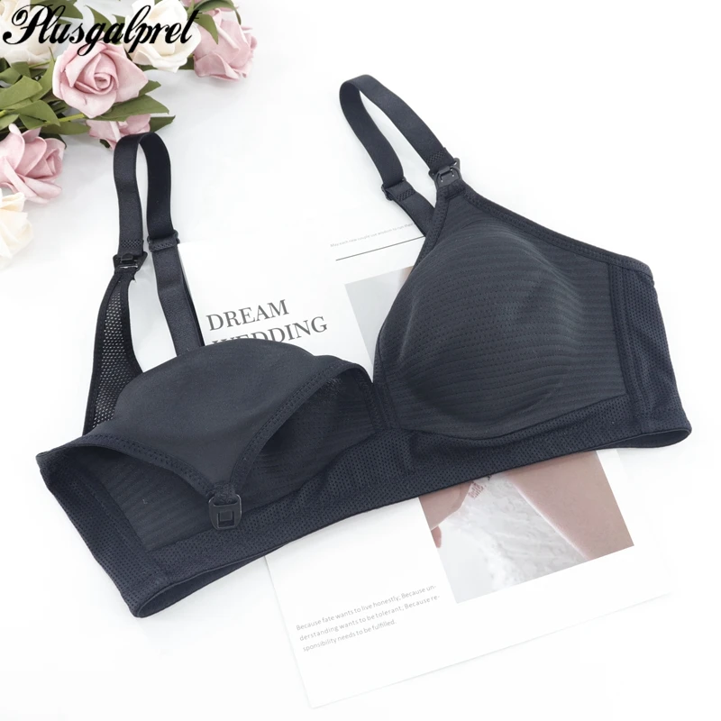 PariFairy Women's Breastfeeding Plus Size Wirefree Cotton Maternity Nursing Bra Open Cup Easy Handling 34D 36D 38D 40D 42D 44D
PariFairy Women's Breastfeeding Plus Size Wirefree Cotton Maternity Nursing Bra Open Cup Easy Handling 34D 36D 38D 40D 42D 44D