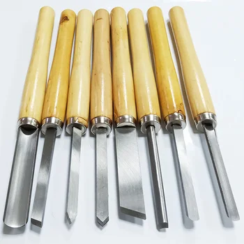 High Speed Steel Wood Turning Lathe Tools Chisel Gouge Woodworking Set 8 Pcs Chisels Tool Woodturning Tool Lathe carving
High Speed Steel Wood Turning Lathe Tools Chisel Gouge Woodworking Set 8 Pcs Chisels Tool Woodturning Tool Lathe carving