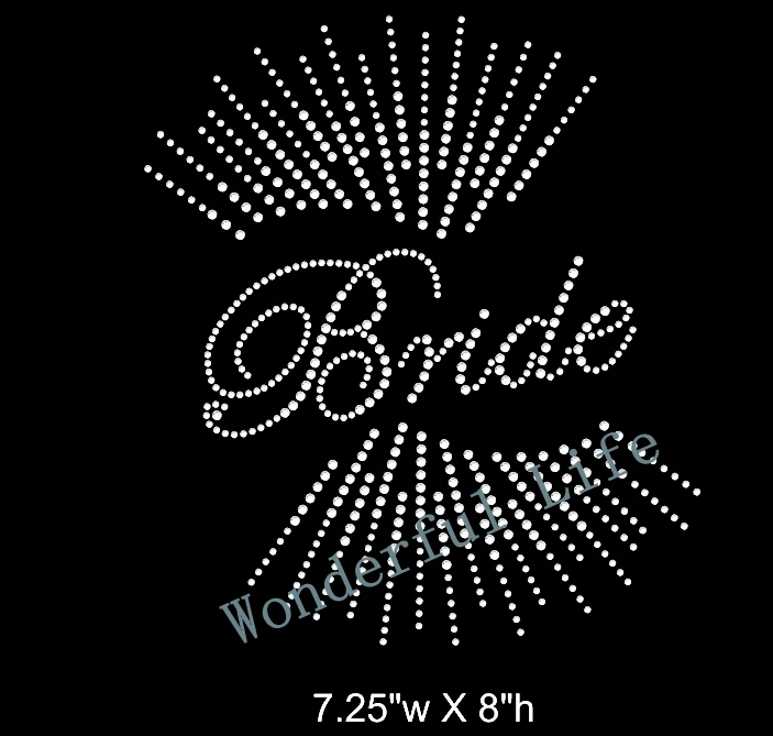 YX Factory Rhinestone Transfer Bride With Sparkling Rays Rhinestone Iron On Transfers
YX Factory Rhinestone Transfer Bride With Sparkling Rays Rhinestone Iron On Transfers