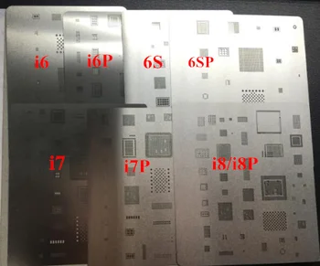 7pcs BGA Direct Heating Reballing Stencil for iphone 8/8P 7 7plus 6s 6splus 6 6plus Power Audio Touch IC WIFI Module HDD Hard
7pcs BGA Direct Heating Reballing Stencil for iphone 8/8P 7 7plus 6s 6splus 6 6plus Power Audio Touch IC WIFI Module HDD Hard