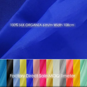 SILK ORGANZA 108cm width 6momme/100% Pure Silk Chinese Tulle Roll for decoration 11 Colors in Stock per meter free shipping
SILK ORGANZA 108cm width 6momme/100% Pure Silk Chinese Tulle Roll for decoration 11 Colors in Stock per meter free shipping