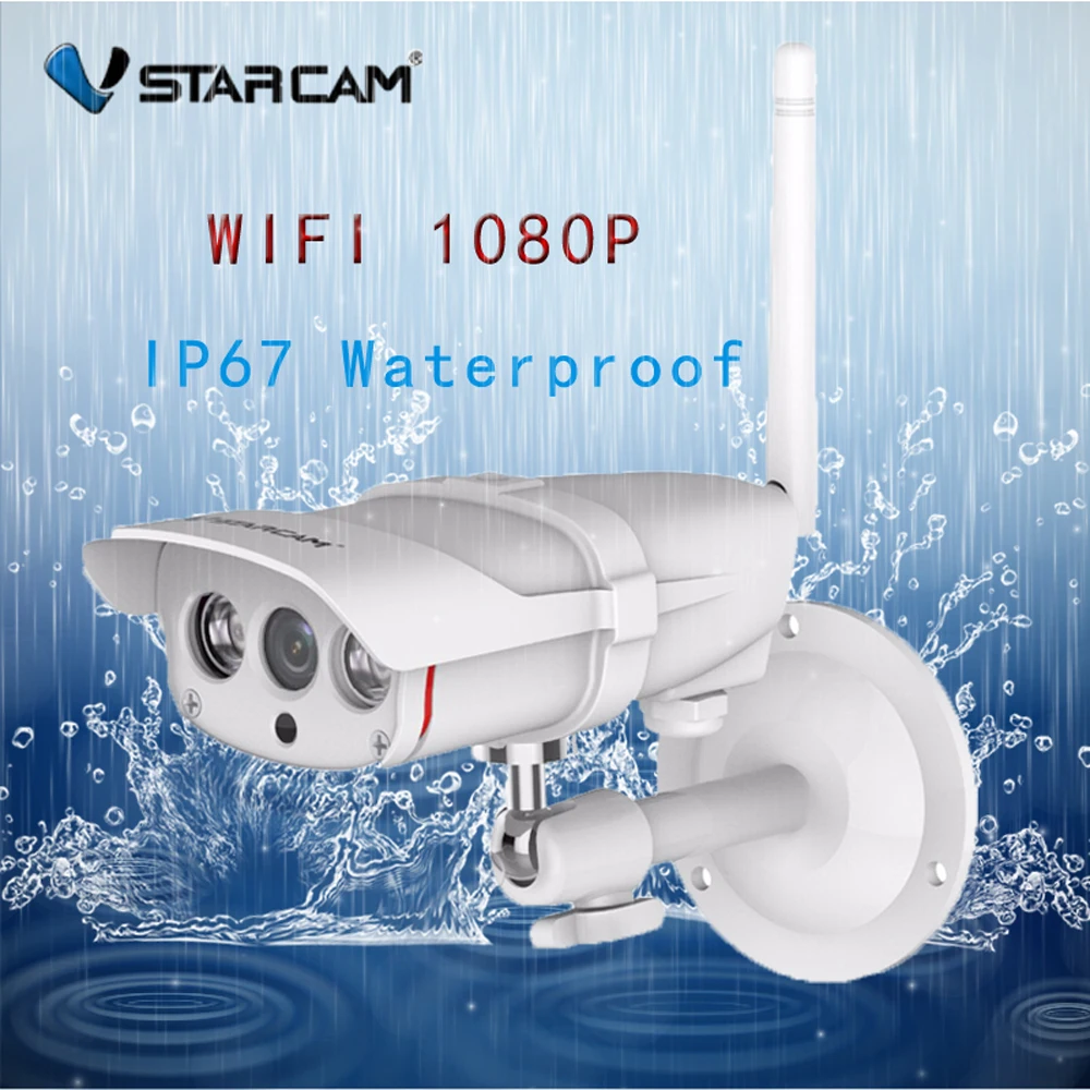 Vstarcam 1080P Wifi IP Camera Wireless IP67 Waterproof Outdoor CCTV Camera WI-FI IR-Cut Home Security Surveillance Camera C16S
Vstarcam 1080P Wifi IP Camera Wireless IP67 Waterproof Outdoor CCTV Camera WI-FI IR-Cut Home Security Surveillance Camera C16S