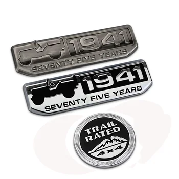 Car Sticker 1941 Logo Limited SPORT 3D Emblem Trail Rated Badge Truck Auto DIY Decal for Jeep Renegade Wrangler Grand Cherokee
Car Sticker 1941 Logo Limited SPORT 3D Emblem Trail Rated Badge Truck Auto DIY Decal for Jeep Renegade Wrangler Grand Cherokee