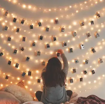 LED Micro String Light with wooden photo clips for Wedding party Christmas Decor Home Decoration photo dispaly fairy Lights
LED Micro String Light with wooden photo clips for Wedding party Christmas Decor Home Decoration photo dispaly fairy Lights
