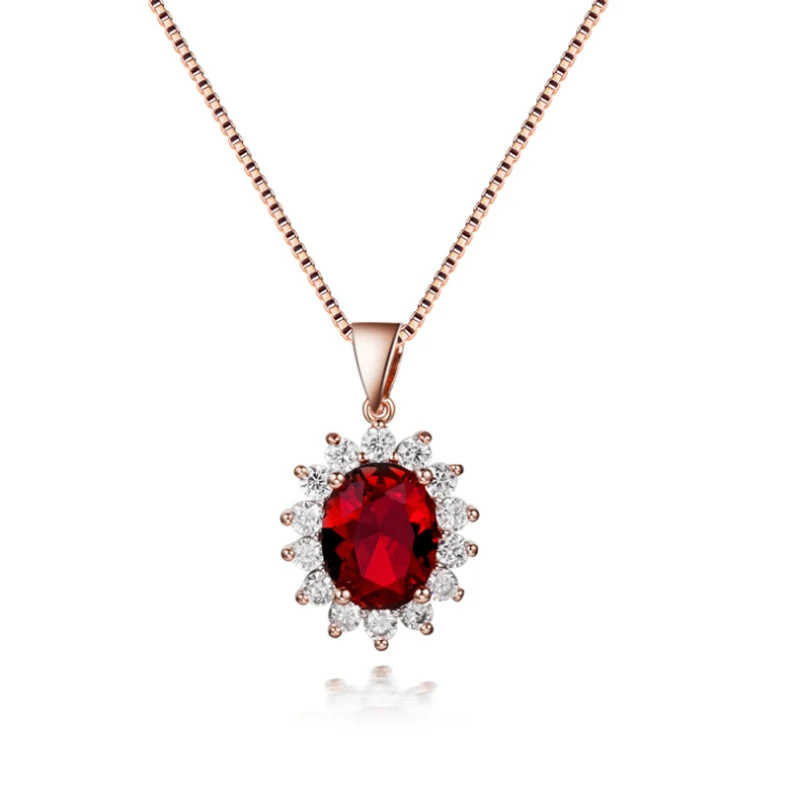 European and American princess wedding pendant necklace female fashion temperament rose gold necklace for wedding gift
European and American princess wedding pendant necklace female fashion temperament rose gold necklace for wedding gift