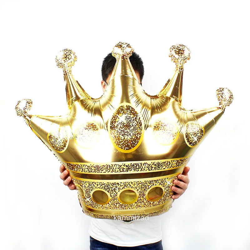 1pc Large 39inch Gold Crown Foil Balloons Prince Princess Baby Shower 20 1st Birthday coroa Party Decorations adult globos
1pc Large 39inch Gold Crown Foil Balloons Prince Princess Baby Shower 20 1st Birthday coroa Party Decorations adult globos