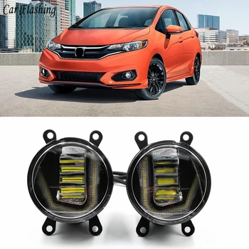 3-IN-1 Functions LED For Honda Jazz Fit 2014 2015 2016 2017 DRL Daytime Running Light Car Projector Fog Lamp with yellow signal
3-IN-1 Functions LED For Honda Jazz Fit 2014 2015 2016 2017 DRL Daytime Running Light Car Projector Fog Lamp with yellow signal