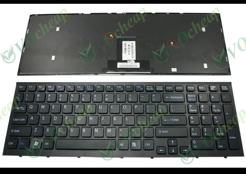 New Laptop keyboard for Sony Vaio VPC EB VPCEB Series with Frame Black US Version - 148792821
New Laptop keyboard for Sony Vaio VPC EB VPCEB Series with Frame Black US Version - 148792821