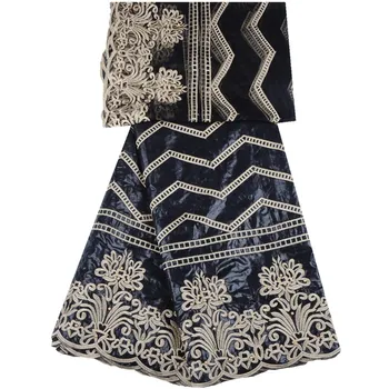 2019 Latest African Fabric Bazin Brode Getzner Black Batik Fabric Dress Lace High Quality Embroidery Bazin Riche Fabric 735
2019 Latest African Fabric Bazin Brode Getzner Black Batik Fabric Dress Lace High Quality Embroidery Bazin Riche Fabric 735