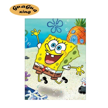 5D DIY Cartoon Spongebob Pictures Diamond Painting Cross Stitch Full Round Rhinestone Drill Diamond Bedroom Decor kids gifts
5D DIY Cartoon Spongebob Pictures Diamond Painting Cross Stitch Full Round Rhinestone Drill Diamond Bedroom Decor kids gifts