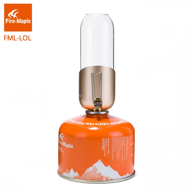 Газовый фонарь Fire Maple портативный газовый светильник с клапаном FML LOL бутановый
