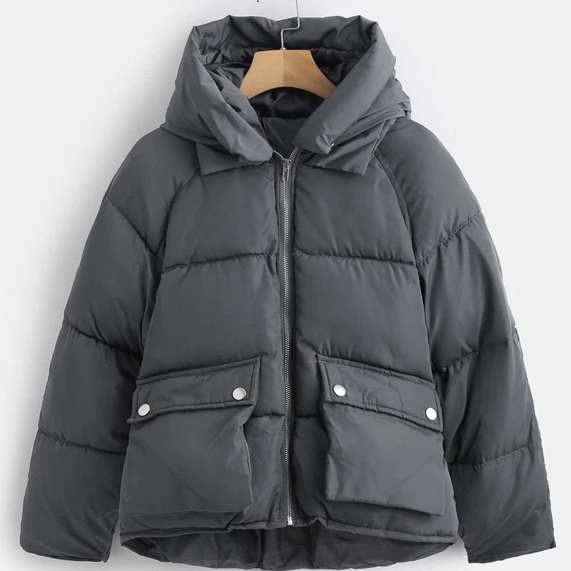 Fashion Nice New Winter Women Short Design Jacket Cotton Hooded Black Pink Coat Loose Warm Mini Cute Overcoat Female
Fashion Nice New Winter Women Short Design Jacket Cotton Hooded Black Pink Coat Loose Warm Mini Cute Overcoat Female