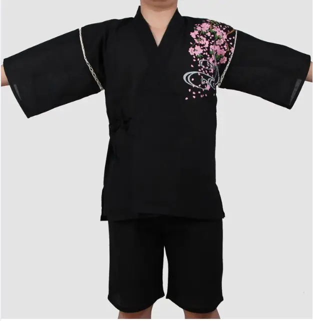 Yukata Kimono Suit Men Traditional Pajamas set Japanese Style Bathrobe Traditional Short Sleeve Fish Patterned Pajamas G032802
Yukata Kimono Suit Men Traditional Pajamas set Japanese Style Bathrobe Traditional Short Sleeve Fish Patterned Pajamas G032802