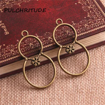 12pcs/lot Metal Alloy Antique Bronze Snowflake Charm Hollow Snowman Pendant Jewelry Handmade Craft c2150
12pcs/lot Metal Alloy Antique Bronze Snowflake Charm Hollow Snowman Pendant Jewelry Handmade Craft c2150