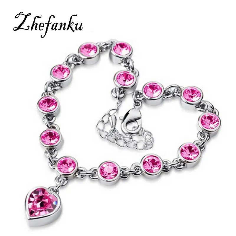 Hot Selling Fashion Full Crystal Shining Jewelry Cubic Zircon Heart Gold/Sliver Women Girls Bracelet
Hot Selling Fashion Full Crystal Shining Jewelry Cubic Zircon Heart Gold/Sliver Women Girls Bracelet