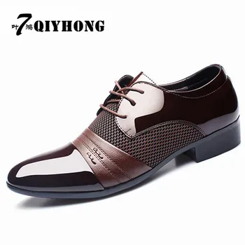 Sia Men Dress Shoes Plus Size 38-47 Men Business Flat Shoes Black Brown Breathable Low Top Men Formal Office Shoes
Sia Men Dress Shoes Plus Size 38-47 Men Business Flat Shoes Black Brown Breathable Low Top Men Formal Office Shoes