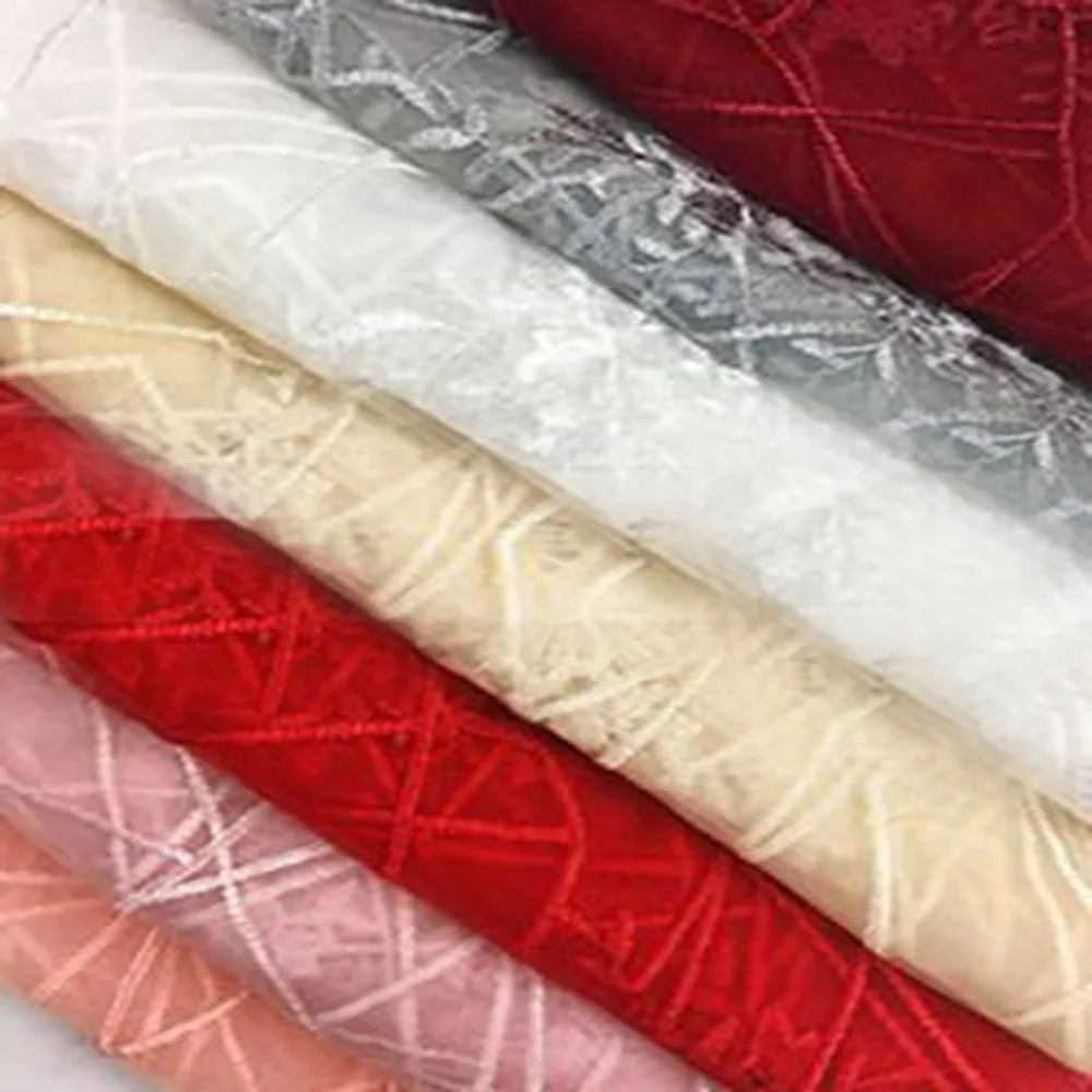 Lychee Life Flower Plant Embroidered Lace Fabric DIY Fashion Organza Fabric Sewing Material for Handmade Crafts
Lychee Life Flower Plant Embroidered Lace Fabric DIY Fashion Organza Fabric Sewing Material for Handmade Crafts