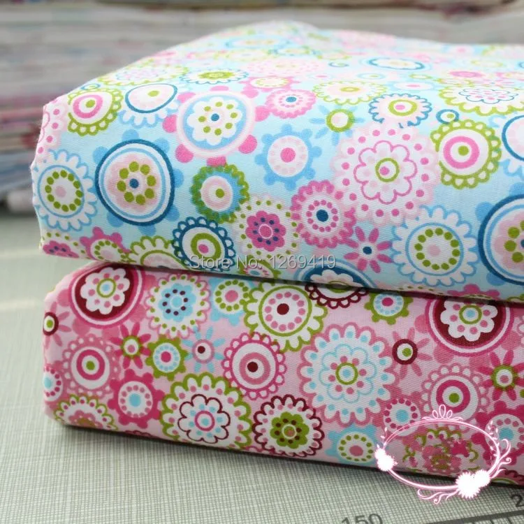Syunss Colorful Circle Floral Printed Cotton Fabric Teida DIY Tissue Patchwork Telas Sewing Baby Toy Cloth Quilt Textile Tecido
Syunss Colorful Circle Floral Printed Cotton Fabric Teida DIY Tissue Patchwork Telas Sewing Baby Toy Cloth Quilt Textile Tecido