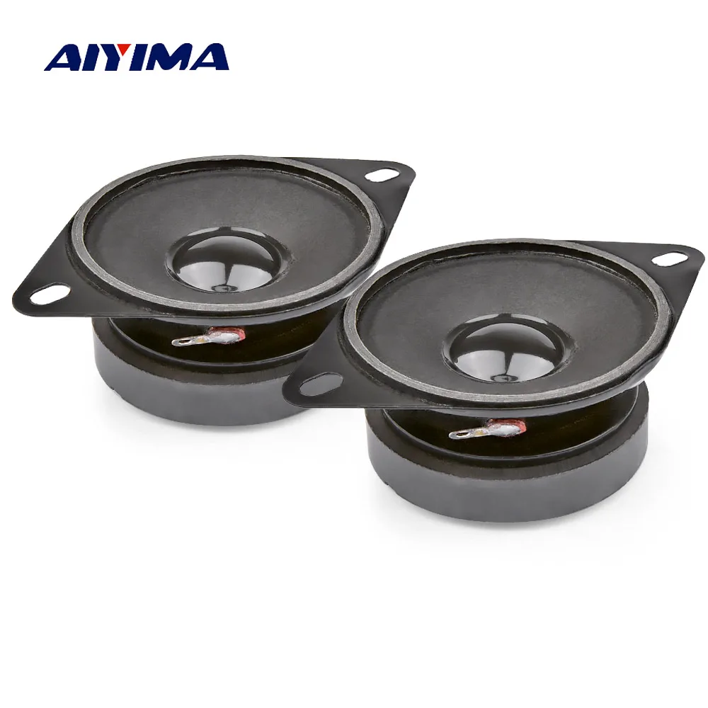 AIYIMA 2Pcs 2 Inch Mini Audio Portable Sound Tweeter Speakers 4 Ohm 6W 13 Cores 45 Magnetic Home Theater Music Loudspeaker
AIYIMA 2Pcs 2 Inch Mini Audio Portable Sound Tweeter Speakers 4 Ohm 6W 13 Cores 45 Magnetic Home Theater Music Loudspeaker