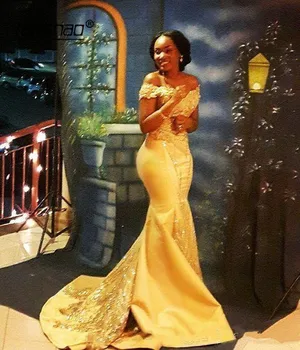 Yellow Muslim Evening Dresses Satin Mermaid Appliques Beads vestidos de festa Dubai Saudi Arabic Evening Gown Prom Dress
Yellow Muslim Evening Dresses Satin Mermaid Appliques Beads vestidos de festa Dubai Saudi Arabic Evening Gown Prom Dress