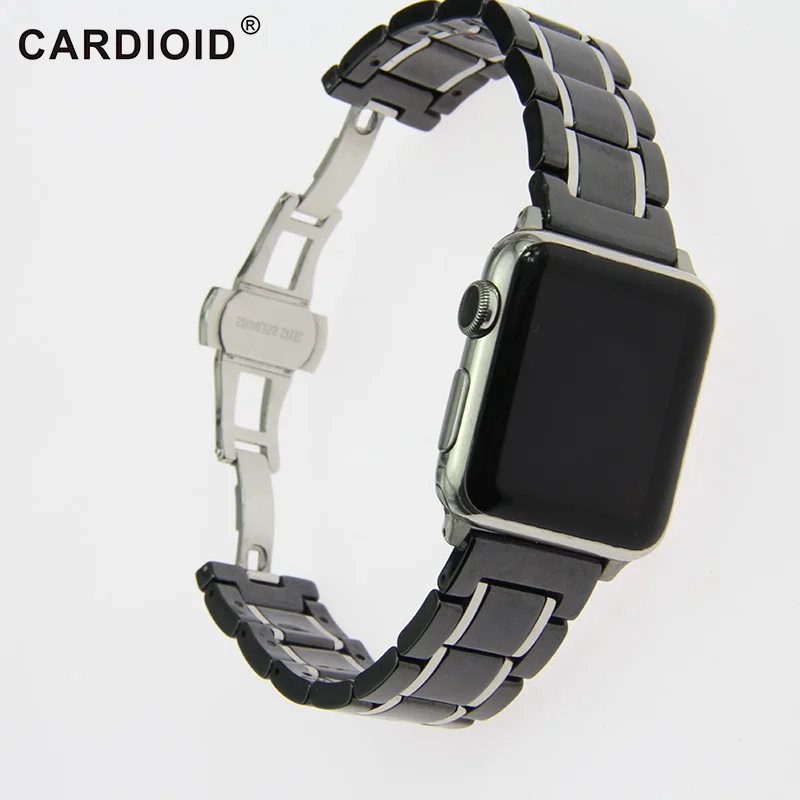 Fashion Ceramic Quality 22mm WatchBands Multicolor Choice 38/40/42/44 mm New Watch Band Suit Apple New Without Tags Watch Strap
Fashion Ceramic Quality 22mm WatchBands Multicolor Choice 38/40/42/44 mm New Watch Band Suit Apple New Without Tags Watch Strap