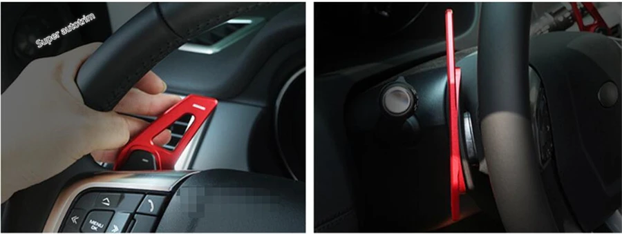 Lapetus Red Front Steering Wheel Gear Shift Paddles Panel Cover Trim 2 Pcs / Set Fit For Range Rover Evoque 2012 - 2018
Lapetus Red Front Steering Wheel Gear Shift Paddles Panel Cover Trim 2 Pcs / Set Fit For Range Rover Evoque 2012 - 2018
