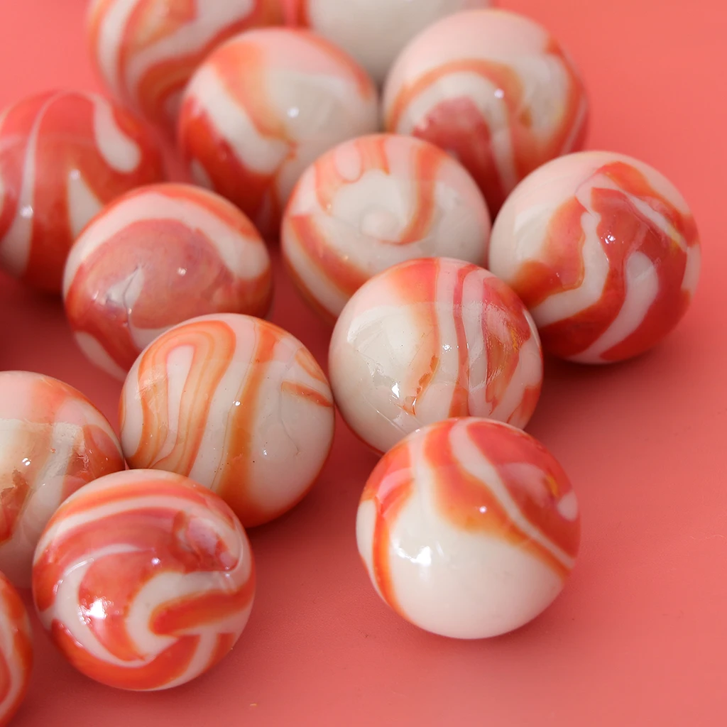 20pcs 25mm Stripes Flower Glass Marbles Ball Stress Swirl Toys Marble Decor 20pcs 25mm Stripes Flower Glass Marbles Ball Stress Swirl Toys Marble Decor