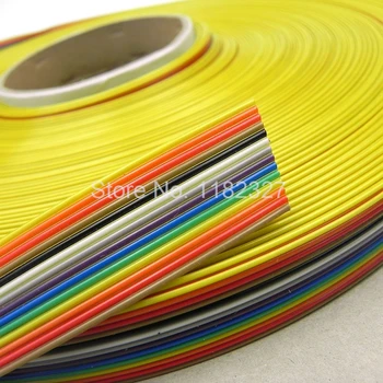 (1 meter/lot) 14Pin 1.0mm Tussenruimte Pitch 14 MANIER 14 Pin Platte Kleur Regenboog Lint Kabel Draad Gestrand Geleider Voor PCB
(1 meter/lot) 14Pin 1.0mm Tussenruimte Pitch 14 MANIER 14 Pin Platte Kleur Regenboog Lint Kabel Draad Gestrand Geleider Voor PCB