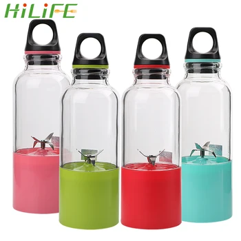 HILIFE USB Rechargeable Portable Blender Maker 500ml Shaker Squeezers Electric Juicer Cup Fruit Orange Juice Extractor
HILIFE USB Rechargeable Portable Blender Maker 500ml Shaker Squeezers Electric Juicer Cup Fruit Orange Juice Extractor