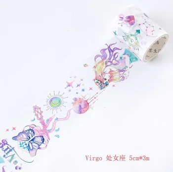 Special ink 50mm wide Virgo Elf Girl decoration washi tape DIY planner scrapbooking diary masking tape escolar
Special ink 50mm wide Virgo Elf Girl decoration washi tape DIY planner scrapbooking diary masking tape escolar