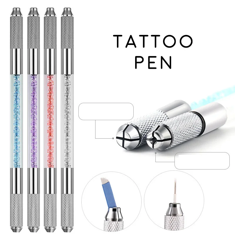 New Tattoo Pen Permanent Makeup Manual Tattoo Machine Crystal Quartz Handle Microblading Pen Cross Tip Lip Eyebrow Makeup Gift
New Tattoo Pen Permanent Makeup Manual Tattoo Machine Crystal Quartz Handle Microblading Pen Cross Tip Lip Eyebrow Makeup Gift