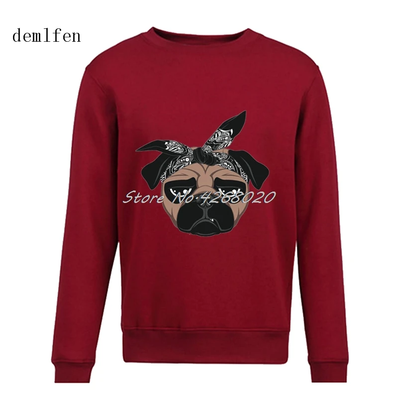 Autumn Winter Funny Pug Dog Face Hoodie Unisex Cotton Pullover Thicken Fleece Sweatshirt Men's Casual Hip Hop Tops Streetwear
Autumn Winter Funny Pug Dog Face Hoodie Unisex Cotton Pullover Thicken Fleece Sweatshirt Men's Casual Hip Hop Tops Streetwear