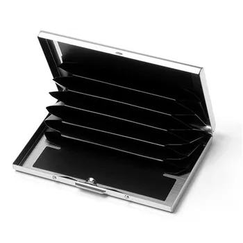 Creative business card case stainless steel Aluminum Holder Metal Box Cover Credit Men business card holder card metal Wallet
Creative business card case stainless steel Aluminum Holder Metal Box Cover Credit Men business card holder card metal Wallet