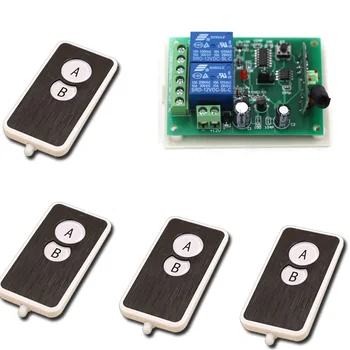 RF 24V Wireless Remote Control Switch System Radio Controlled Switch DC 12V Relay Receiver Transmitter Momentary 315Mhz/433Mhz
RF 24V Wireless Remote Control Switch System Radio Controlled Switch DC 12V Relay Receiver Transmitter Momentary 315Mhz/433Mhz