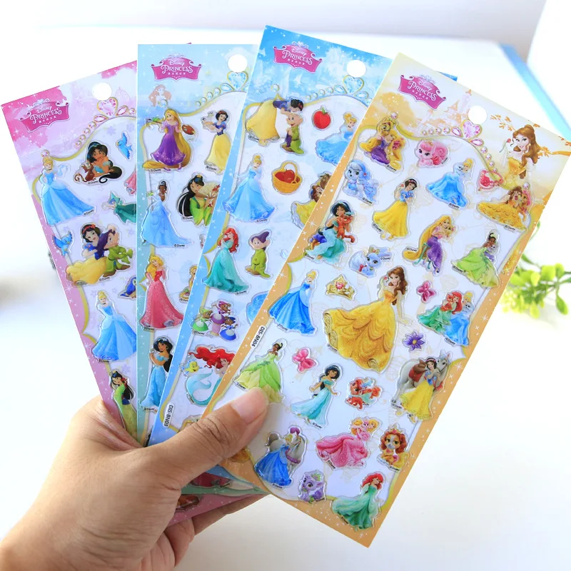 Disney children's cartoon stickers Transparent crystal 3D stereo stickers Kindergarten students reward stickers Frozen Princess
Disney children's cartoon stickers Transparent crystal 3D stereo stickers Kindergarten students reward stickers Frozen Princess