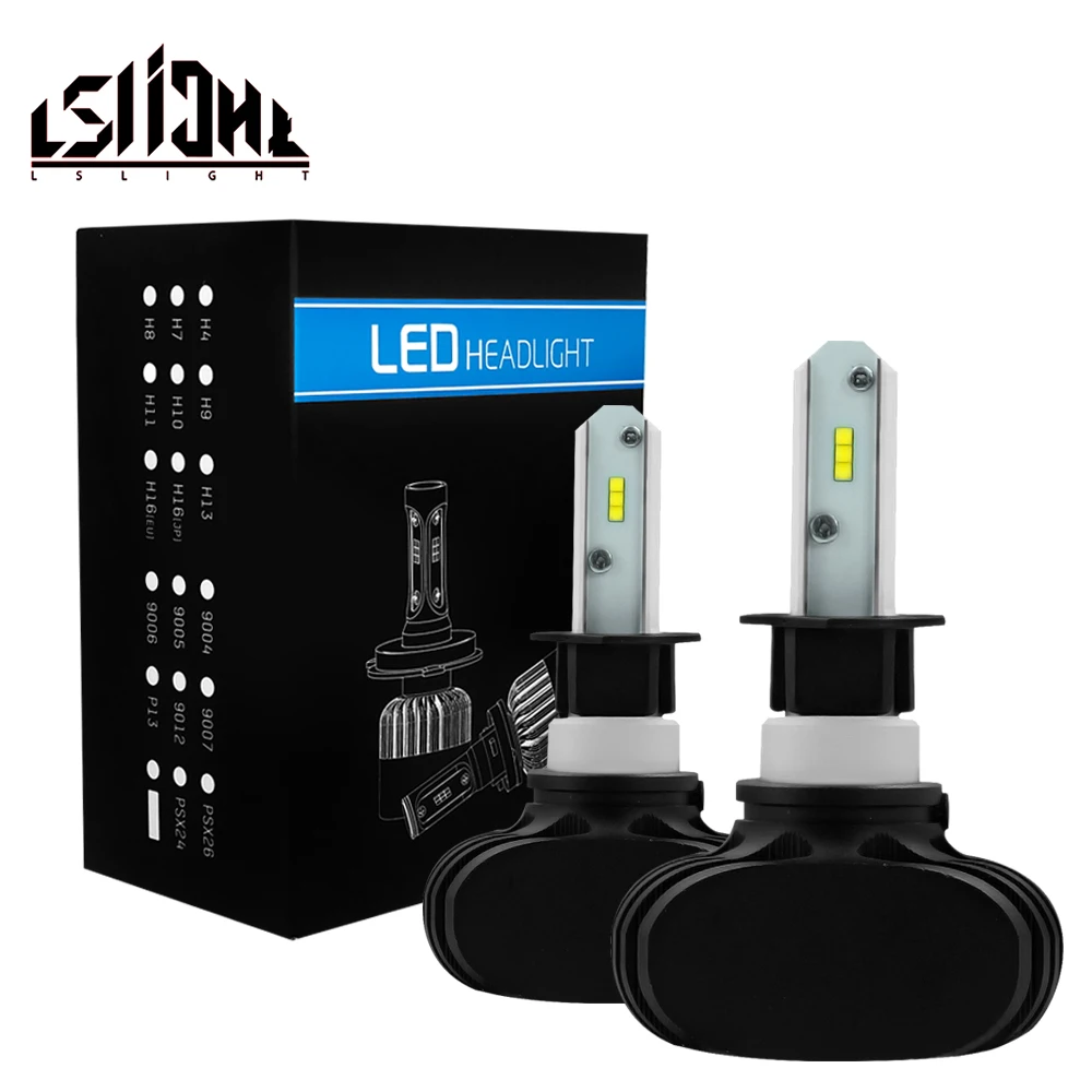 LSlight Car LED Headlight H4 H7 HB2 9005 9006 9004 9007 H3 H11 H13 880 Led Auto Bulb 80W 8000LM 6000K 12V Car Light LED Ampoule
LSlight Car LED Headlight H4 H7 HB2 9005 9006 9004 9007 H3 H11 H13 880 Led Auto Bulb 80W 8000LM 6000K 12V Car Light LED Ampoule