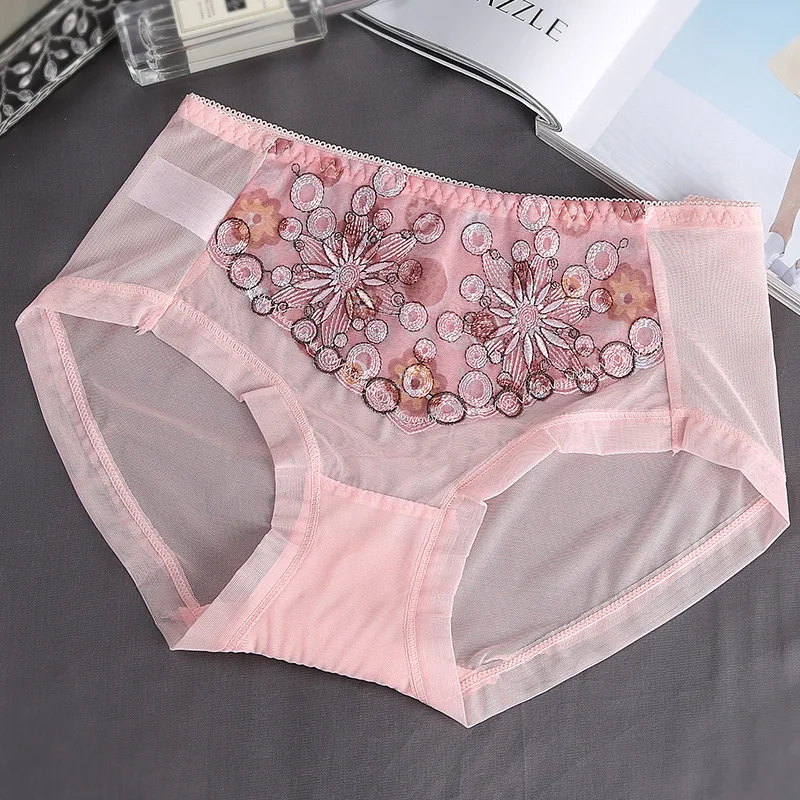 M-XXXL Panties Women Large Size Underwear Lady See Through Transparent Underwear Embroidery Briefs Plus Size Lingerie
M-XXXL Panties Women Large Size Underwear Lady See Through Transparent Underwear Embroidery Briefs Plus Size Lingerie