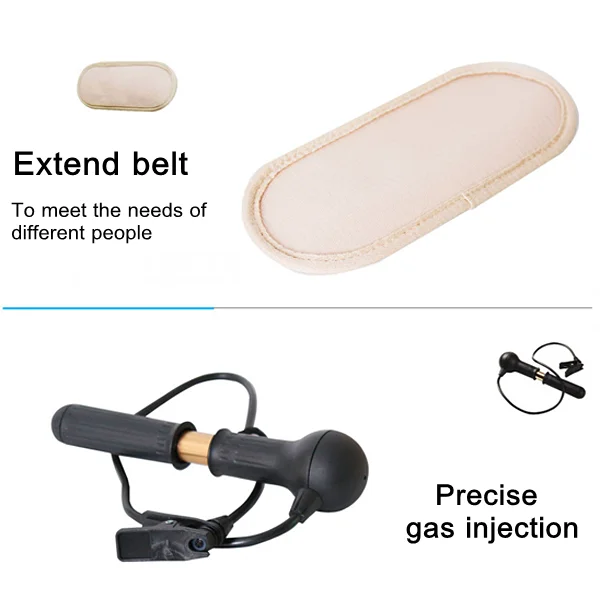 JMRON CR-801 Air Traction Back Brace Waist Belt Lumbar Support Pain Release Massager