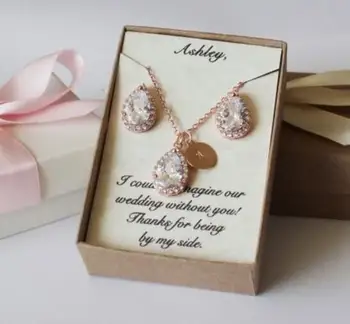 personalized any name monogram wedding Bridesmaid teardrop Cubic Zirconia Earrings necklace sets CZ Jewelry Set proposal gifts
personalized any name monogram wedding Bridesmaid teardrop Cubic Zirconia Earrings necklace sets CZ Jewelry Set proposal gifts