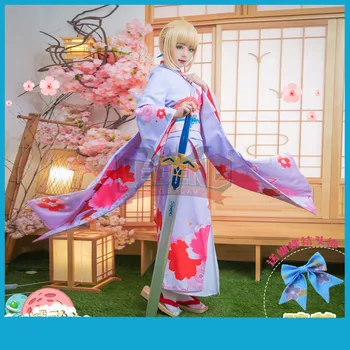 FGO Fate EXTRA fate grand order Saber Yukata kimono Cosplay Costume adult outfit dress sakura kimono costume
FGO Fate EXTRA fate grand order Saber Yukata kimono Cosplay Costume adult outfit dress sakura kimono costume